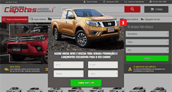 Desktop Screenshot of casadascapotas.com.br