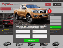 Tablet Screenshot of casadascapotas.com.br